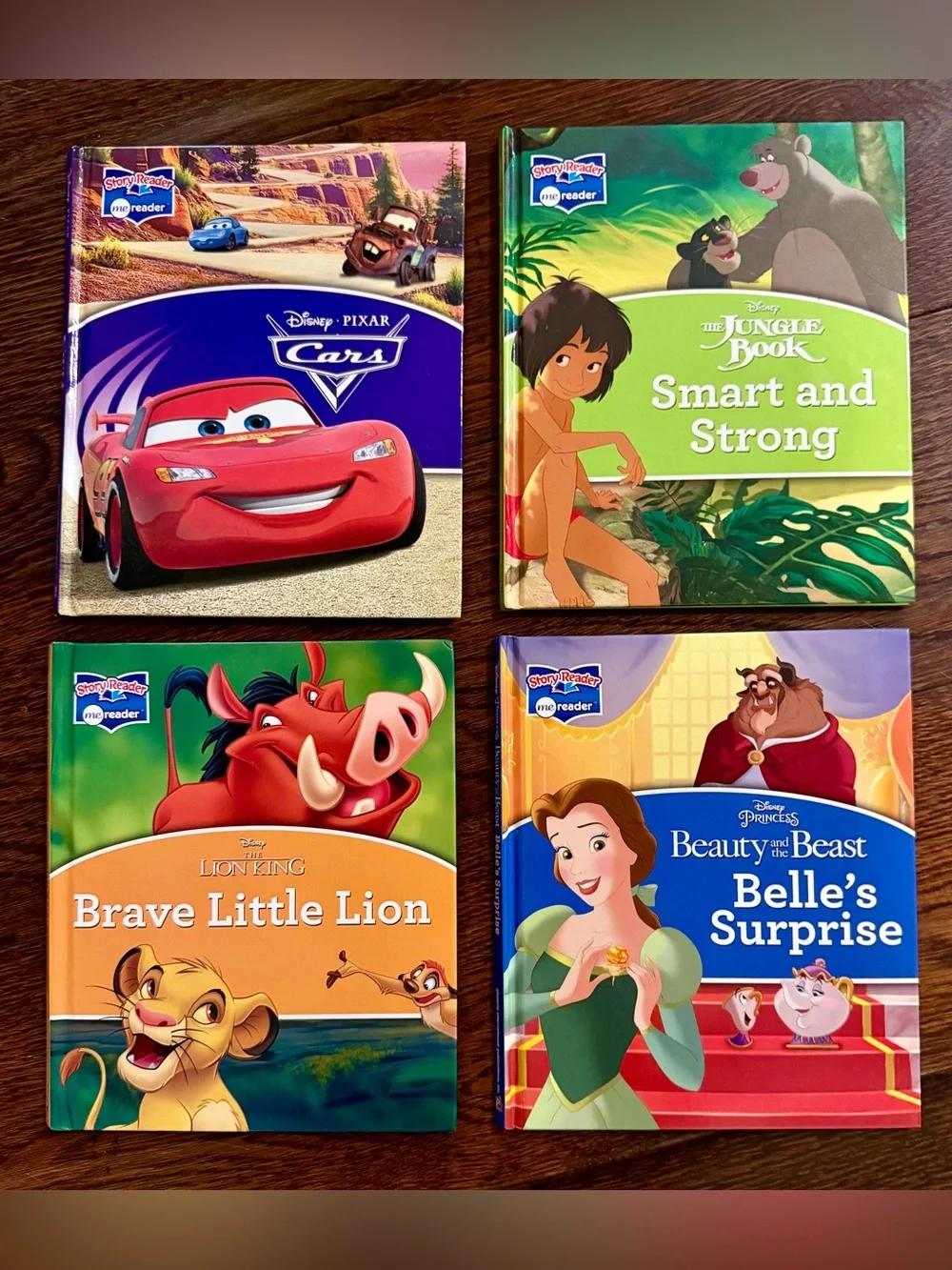 PI Kids Disney Story Reader Me Reader Replacement Books Lot of 4 (BOOKS ONLY)
